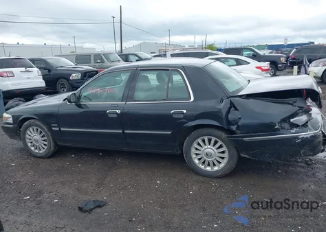 2010 Mercury Grand Marquis Ls (Fleet Only) from USA, damaged, VIN 2MEBM7FV8AX625045